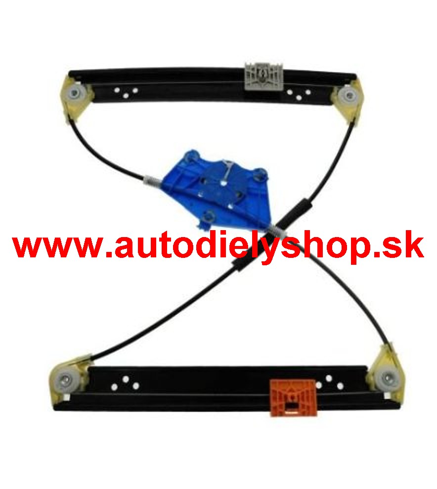VW TOUAREG 11/02- zadný mechanizmus okna ľavý /bez motorčeka/