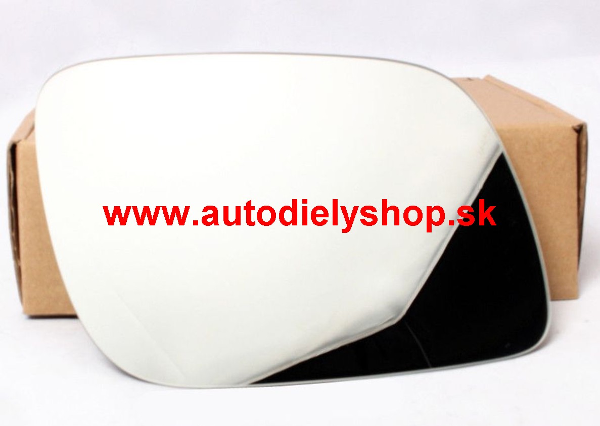 VW TOUAREG 11/02- sklo zrkadla pravé s držiakom do roku 12/2006-