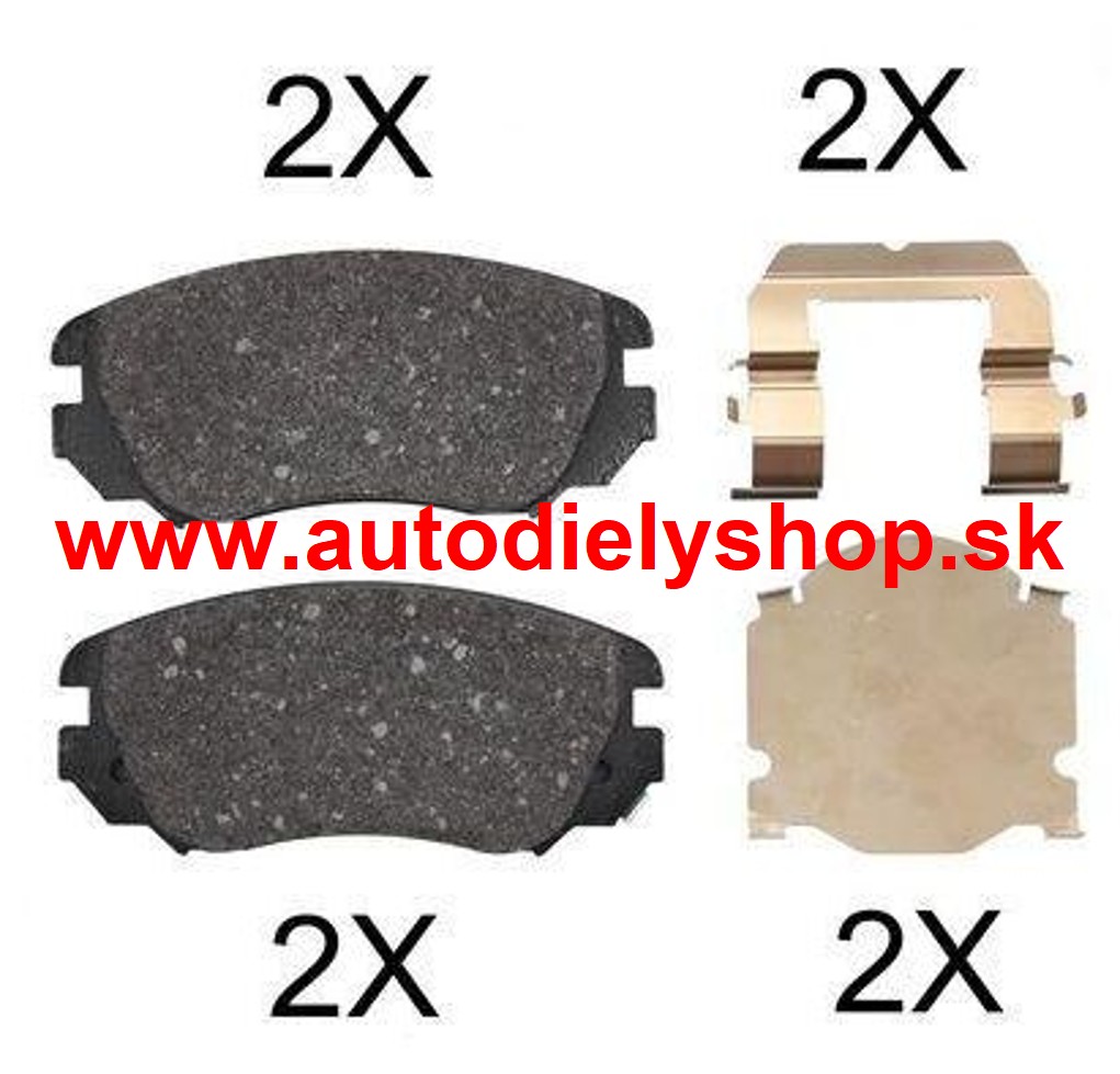 Opel INSIGNIA 07/08- predné platničky Sada / 131,5mm / A.B.S