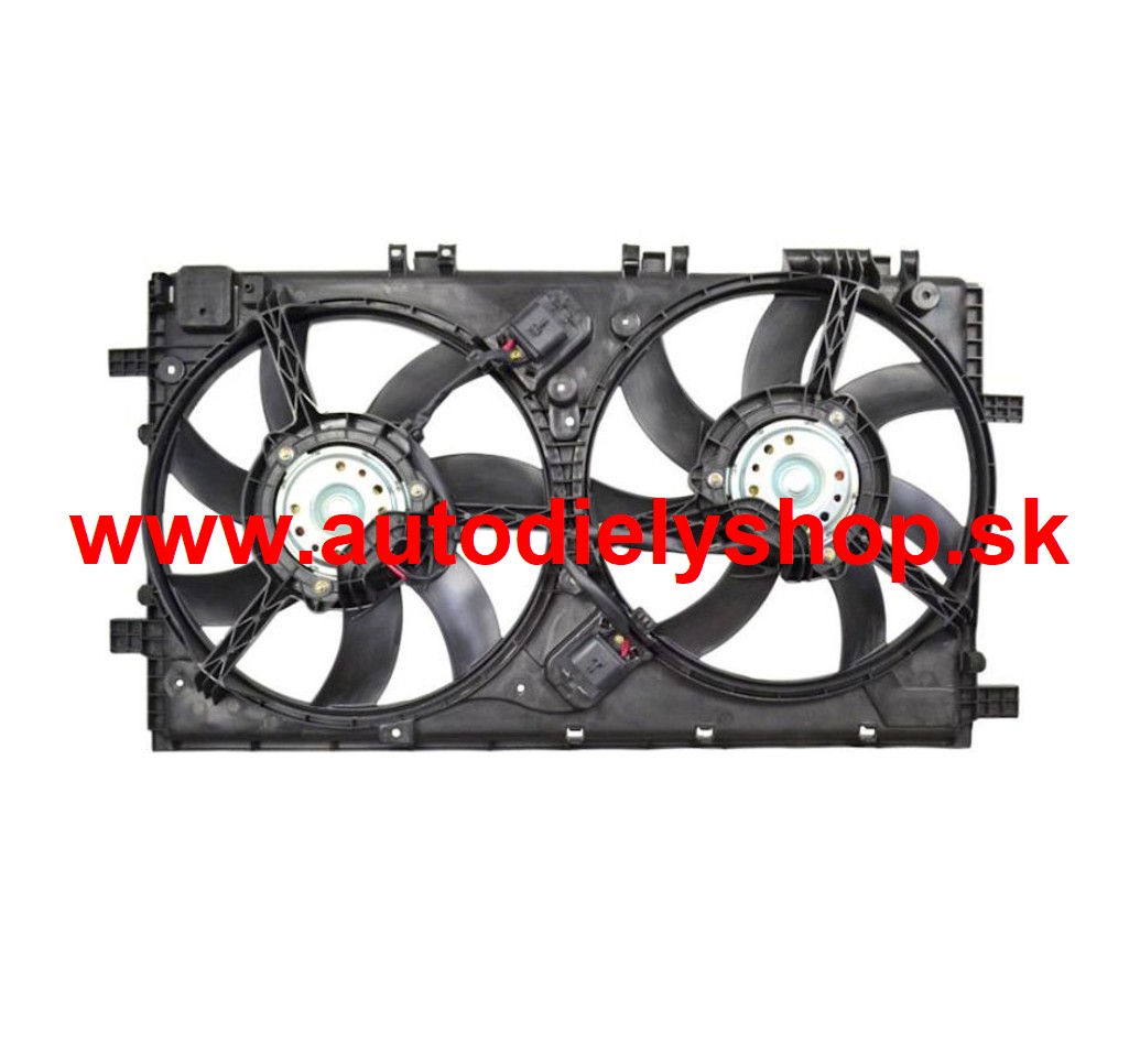 Opel INSIGNIA 7/2008- Ventilátor chladičov /2,0 TURBO-2,8-2,0CDTI/