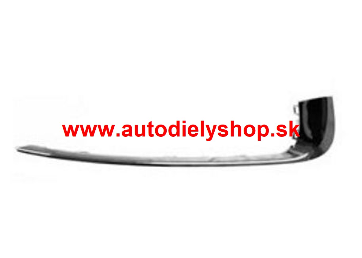 Opel INSIGNIA 7/2008- Lišta krytu nárazníka, pravá /chrómová/