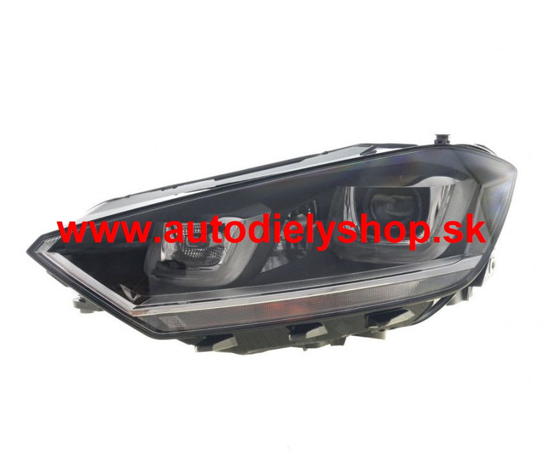 VW GOLF SPORTSVAN 2014- ľavé svetlo /VALEO/- D3S+H7 -bi-xenón