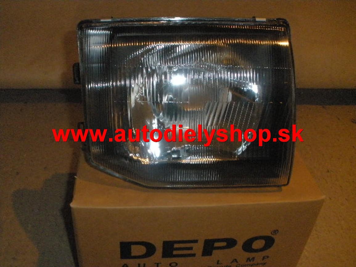  Mitsubishi PAJERO 9/97-4/00 svetlo predné H4 pravé 	