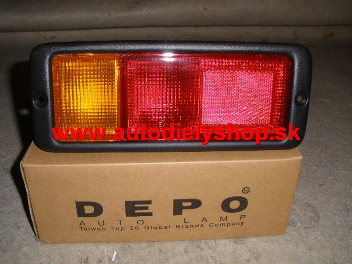  Mitsubishi PAJERO 9/97-4/00 zadné svetlo do nárazníka ľavé 