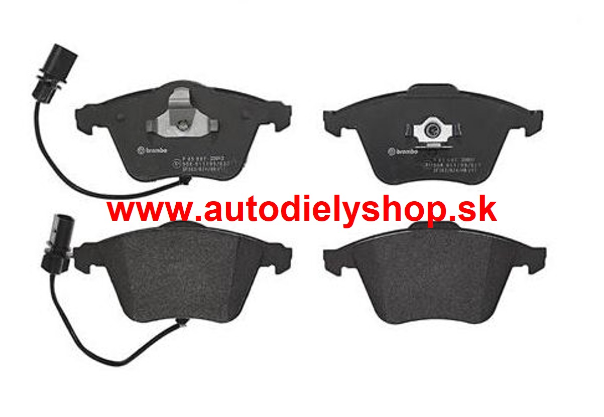Audi A6 10/08- Predné platničky /zn. SAMKO/