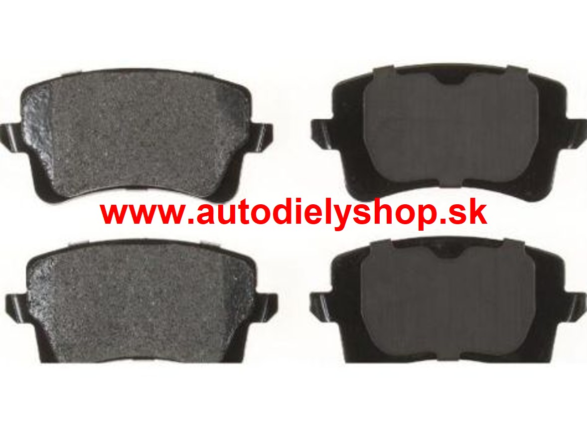 Audi A5 10/2011- Zadné platničky /SAMKO/ -116,4mm