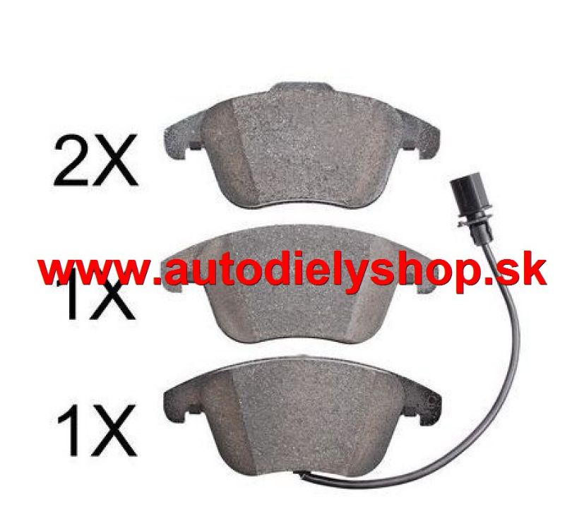Audi A5 10/2011- Predné platničky, Sada /Výrobca A.B.S/ -brzd systém ATE