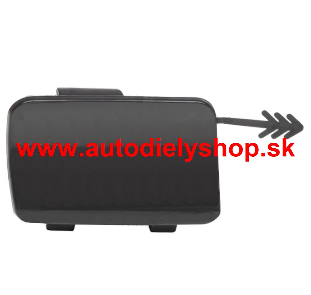 Audi Q3 06/11- Zadný kryt ťažného háku, ľavý