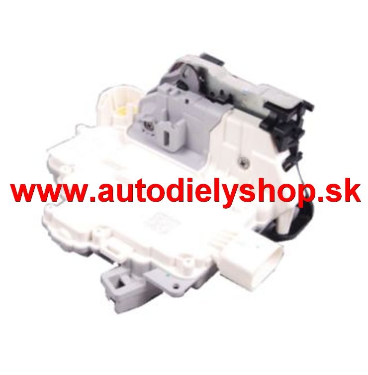 Audi Q3 06/11-  Zámok predných dverí, ľavý /s centrálnym zamykaním/- Náhrada 