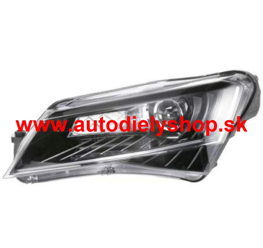 Škoda SUPERB III 5/2015- Predné svetlo, ľavé /HELLA/- D3S+LED