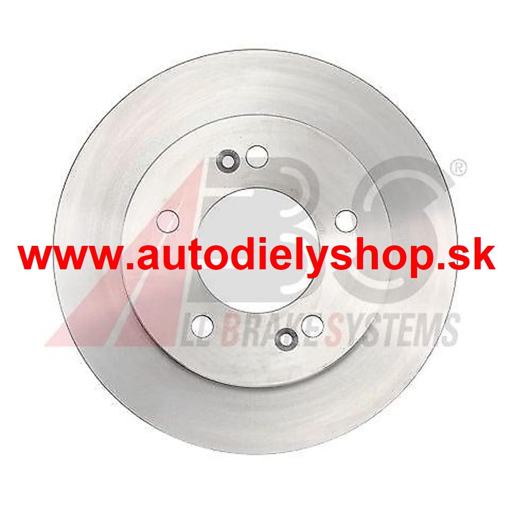 Hyundai IX20 10-5/15 Zadné kotúče SADA /výrobca A:B.S./ - 258mm,