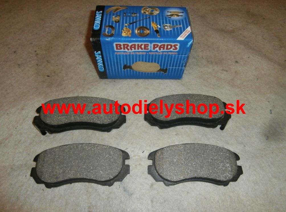 Hyundai IX20 10-5/15 Predné platničky SADA /zn SAMKO/- MANDO