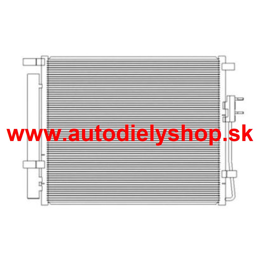Hyundai SANTA FE 2012- Chladič klimatizácie -2,0CDRi-2,2CRDi /OE:976062W000 /
