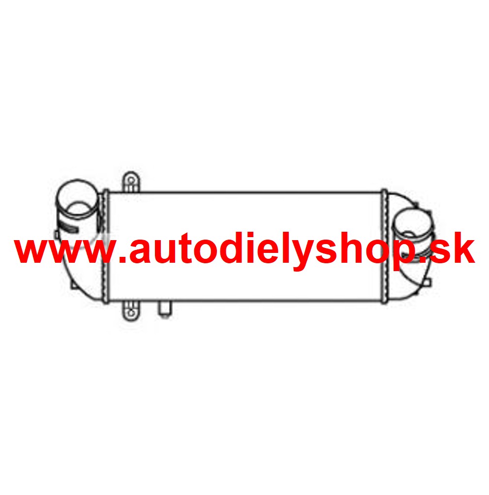 Hyundai SANTA FE 2012- Chladič vzduchu /2,0CRDi/