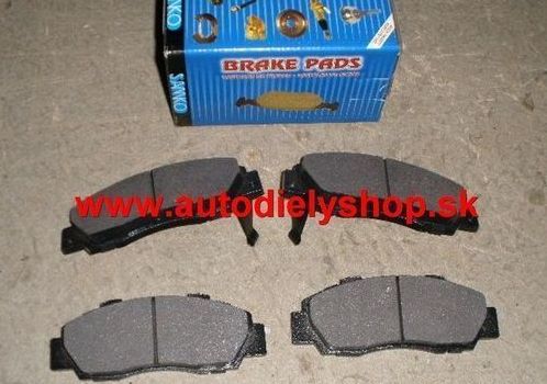 Hyundai SANTA FE 2012- Predné platničky /SAMKO/