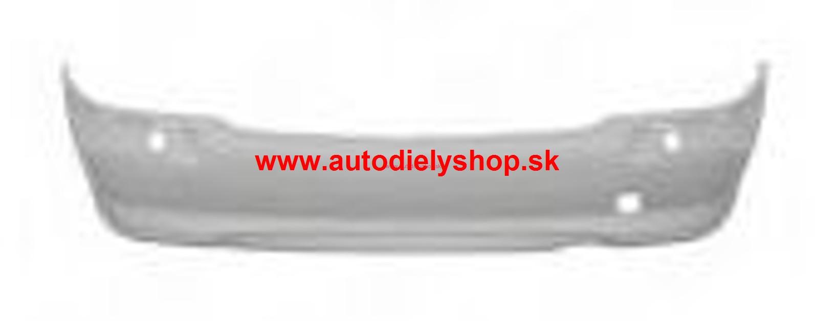  Nissan Almera 00-02 zadný nárazník,HB 