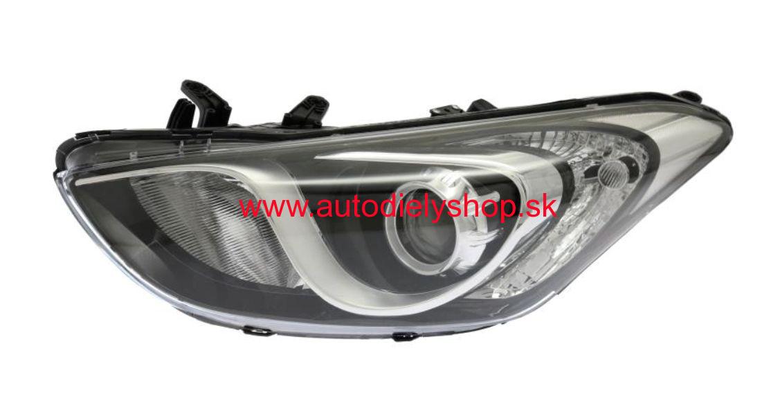 Hyundai I30 2012- Predné svetlo Ľavé /H7+H7/ -Originál -92101A6020