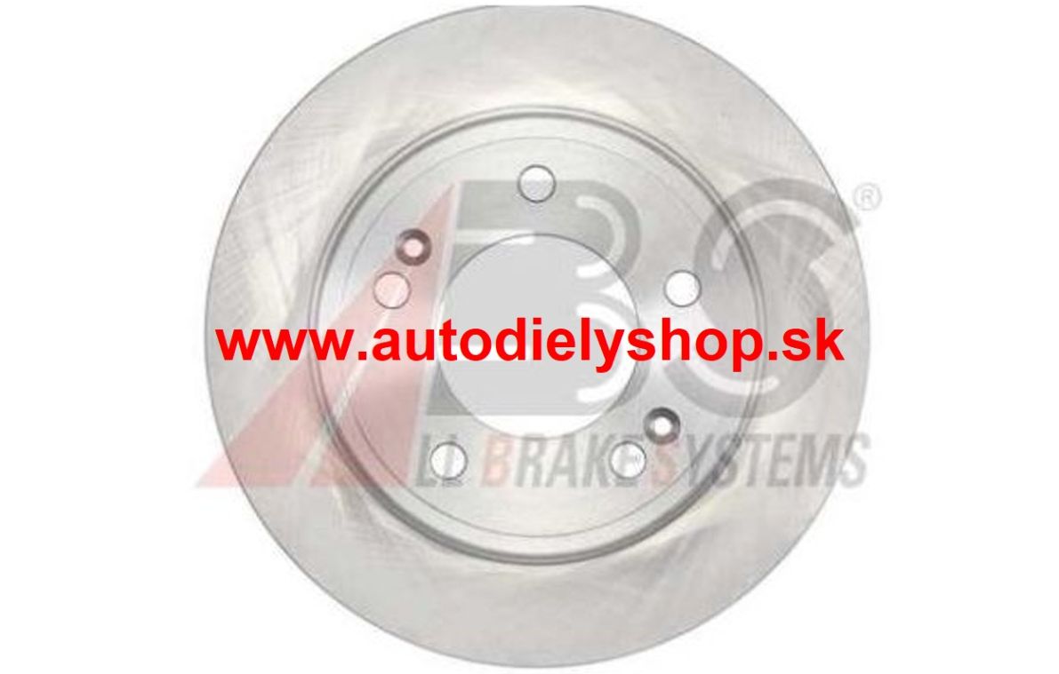 Hyundai ELANTRA 08/2010- Zadné kotúče, Sada /zn A.B.S./ -263mm