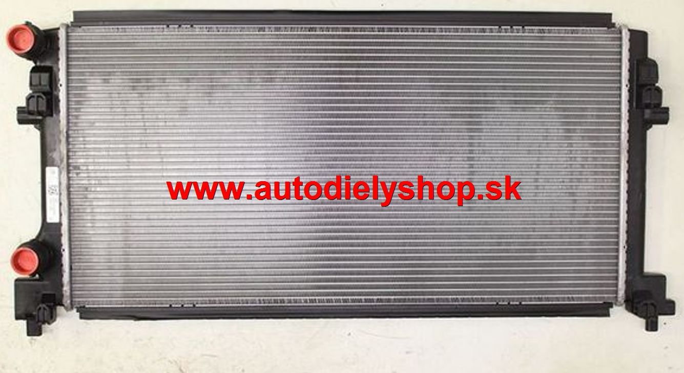 VW GOLF SPORTSVAN 2014- Chladič vody /pre motor 1,6TDi/