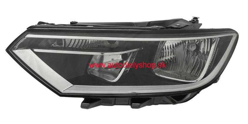 VW Passat B8 2014- svetlo H7+H9 Ľavé