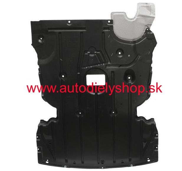 BMW 3 E90 1/04 - 2013  kryt pod motor s hlinikovým plechom