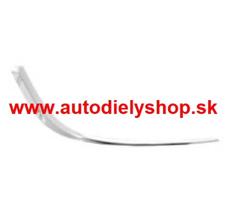 Opel ASTRA J 12/09- Lišta mriežky predného nárazníka Pravá /od r.v. 2012-/