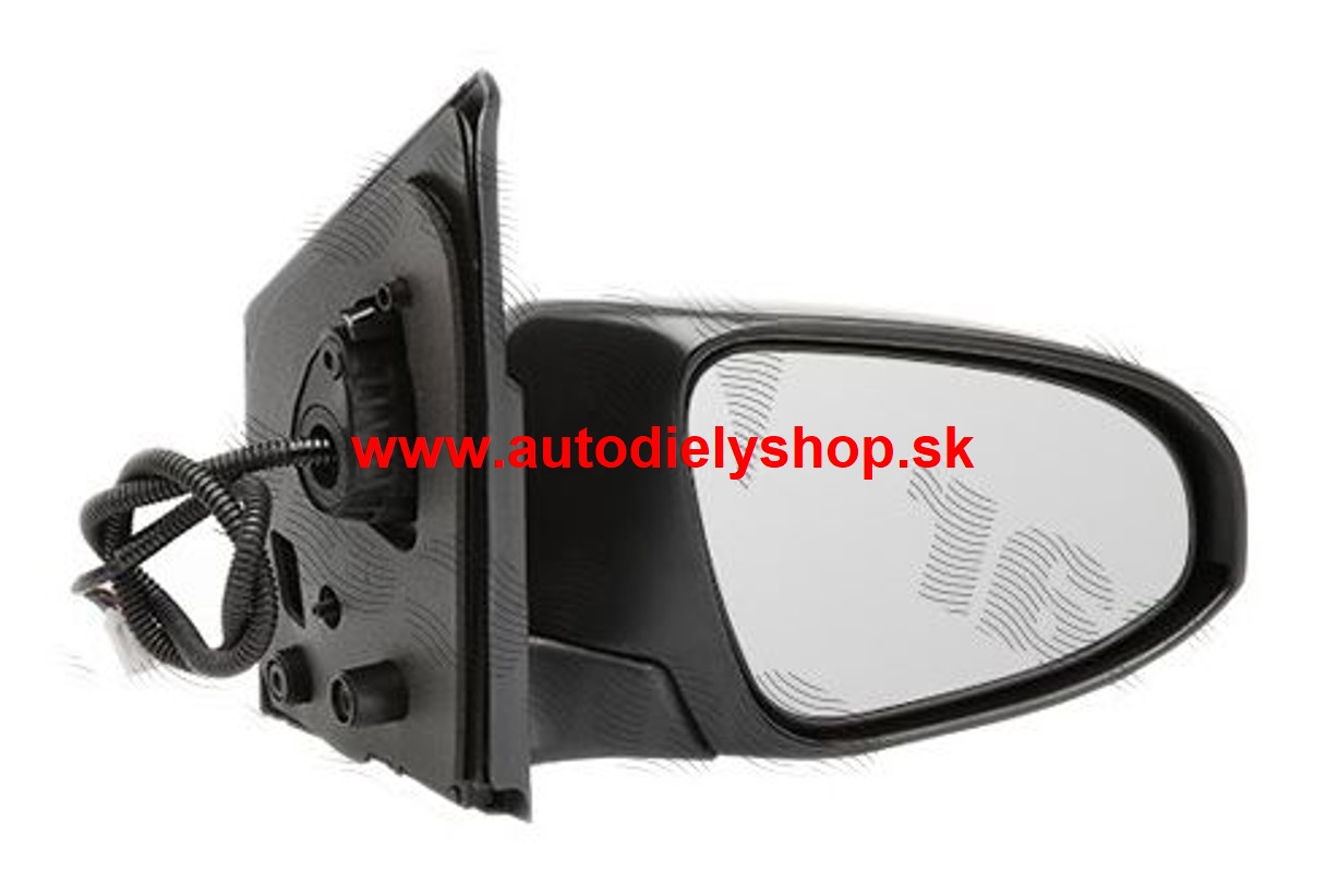 Peugeot 108 2014-  Vonkajšie zrkadlo pravé /elektrické/