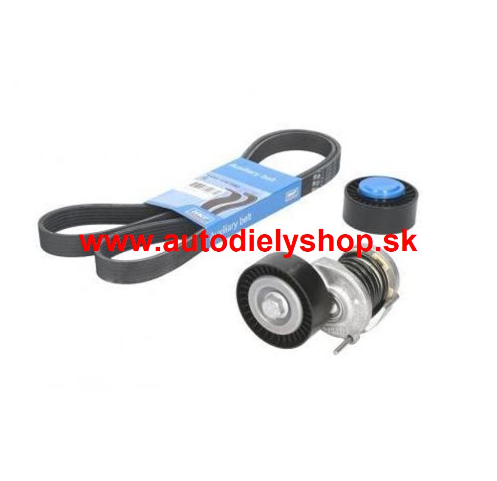 Seat EXEO 12/08- Sada drážkového remeňa SKF /2,0TDi/
