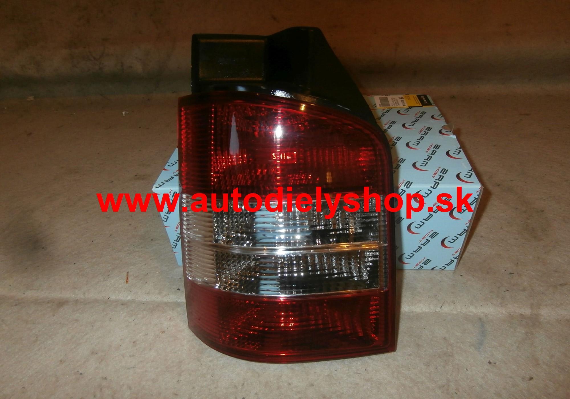 VW TRANSPORTER T5 4/03- zadné svetlo Lavé 1dv 