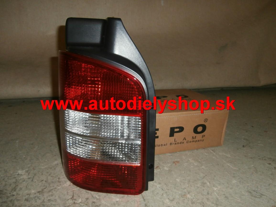 VW TRANSPORTER T5 4/03- zadné svetlo Lavé 2dv 