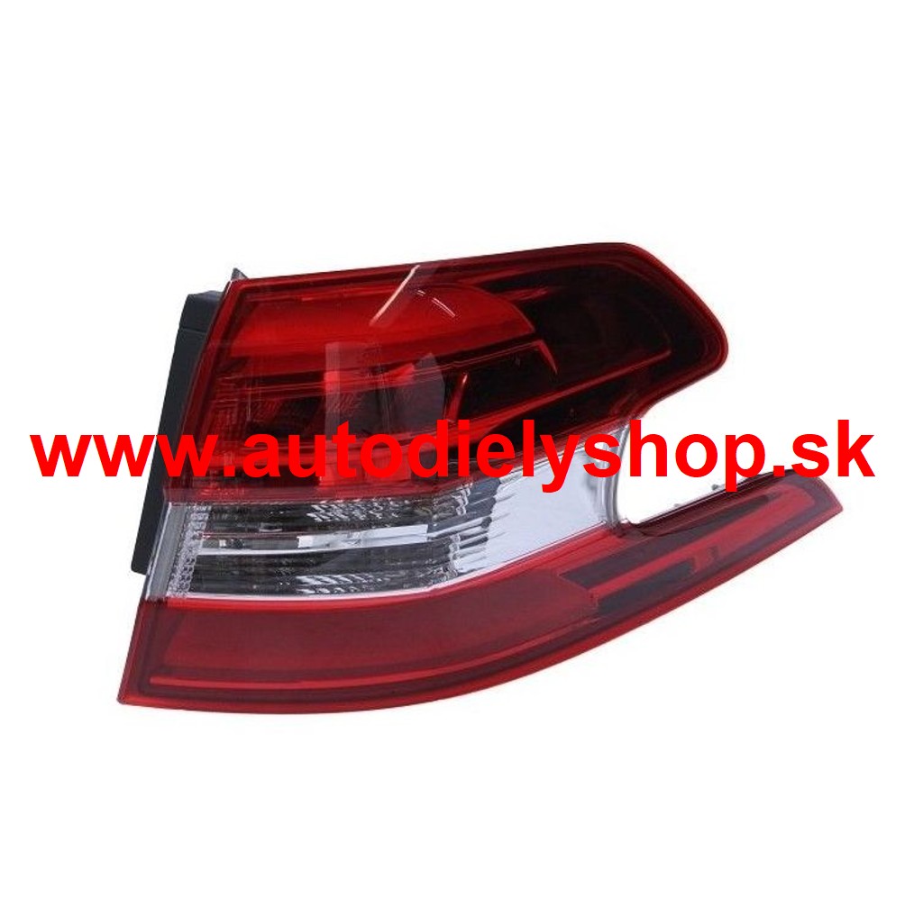 Peugeot 308 II 9/2013- zadné svetlo Pravé vonkajšie LED / KOMBI / VALEO