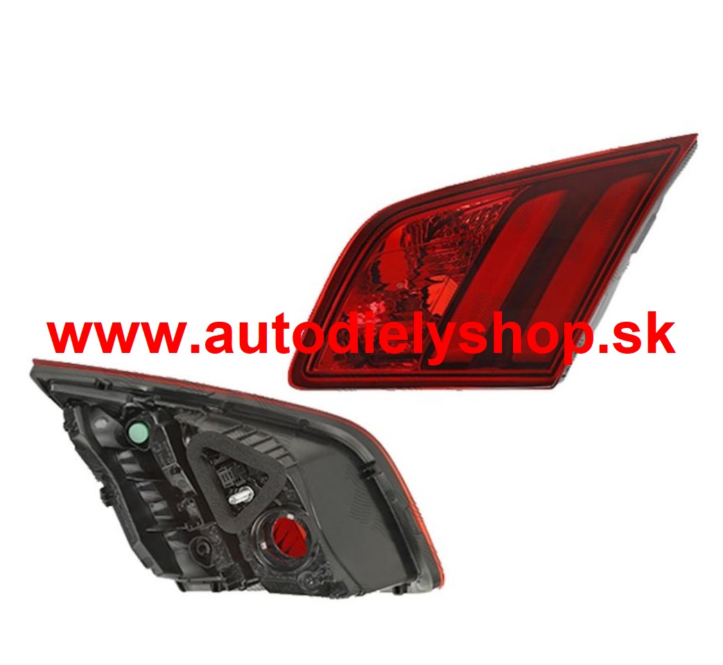 Peugeot 308 2013- Zadné svetlo, pravé vnútorné /AL/