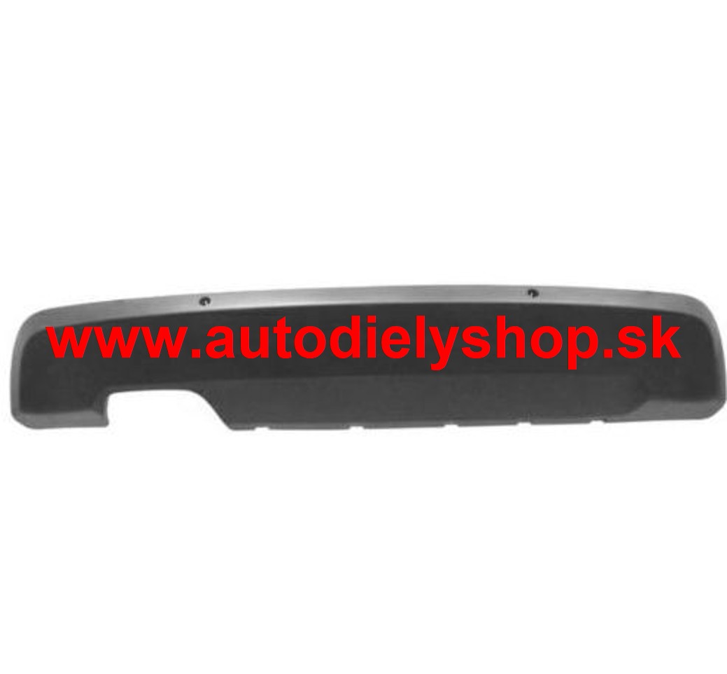 Peugeot 308 2013- Spojler zadného nárazníka /s otvormi pre parkomat/