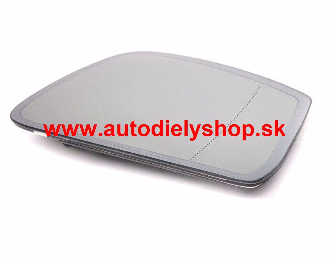 BMW 7 F01, F02 2008- Sklo zrkadla, pravé /Elektrochromatické/