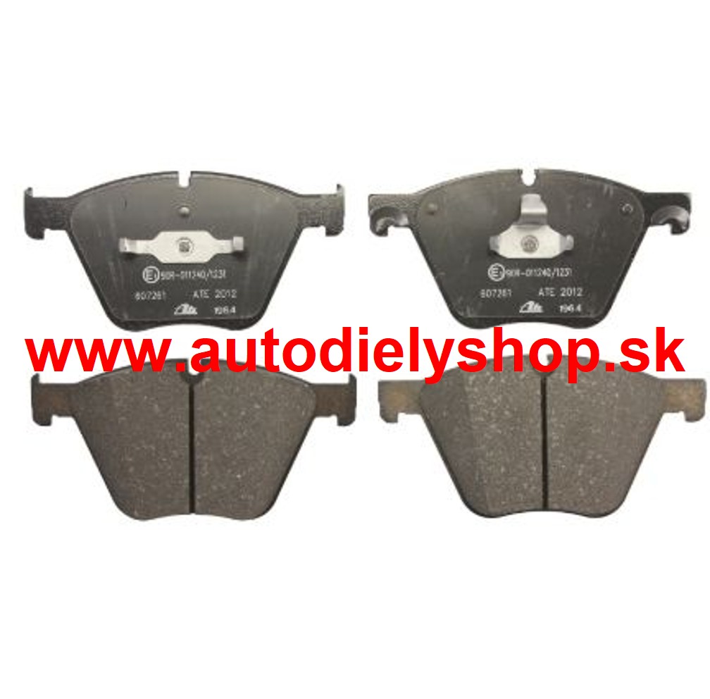 BMW 7 F01, F02 2008- Zadné platničky, Sada /výrobca A.B.S./