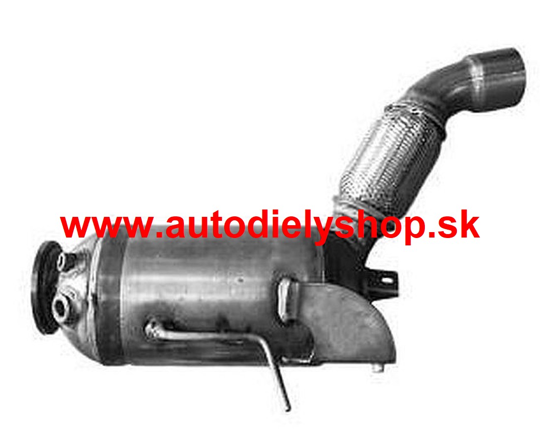 BMW 7 F01, F02 2008- Filter pevných častíc DPF /18308511143/ kovový s katalyzáto