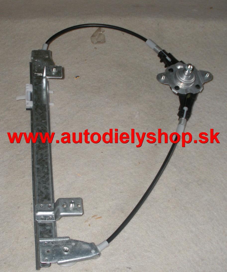 VW VENTO 9/91-9/97 mech.sťahovanie okna zadné pravé 