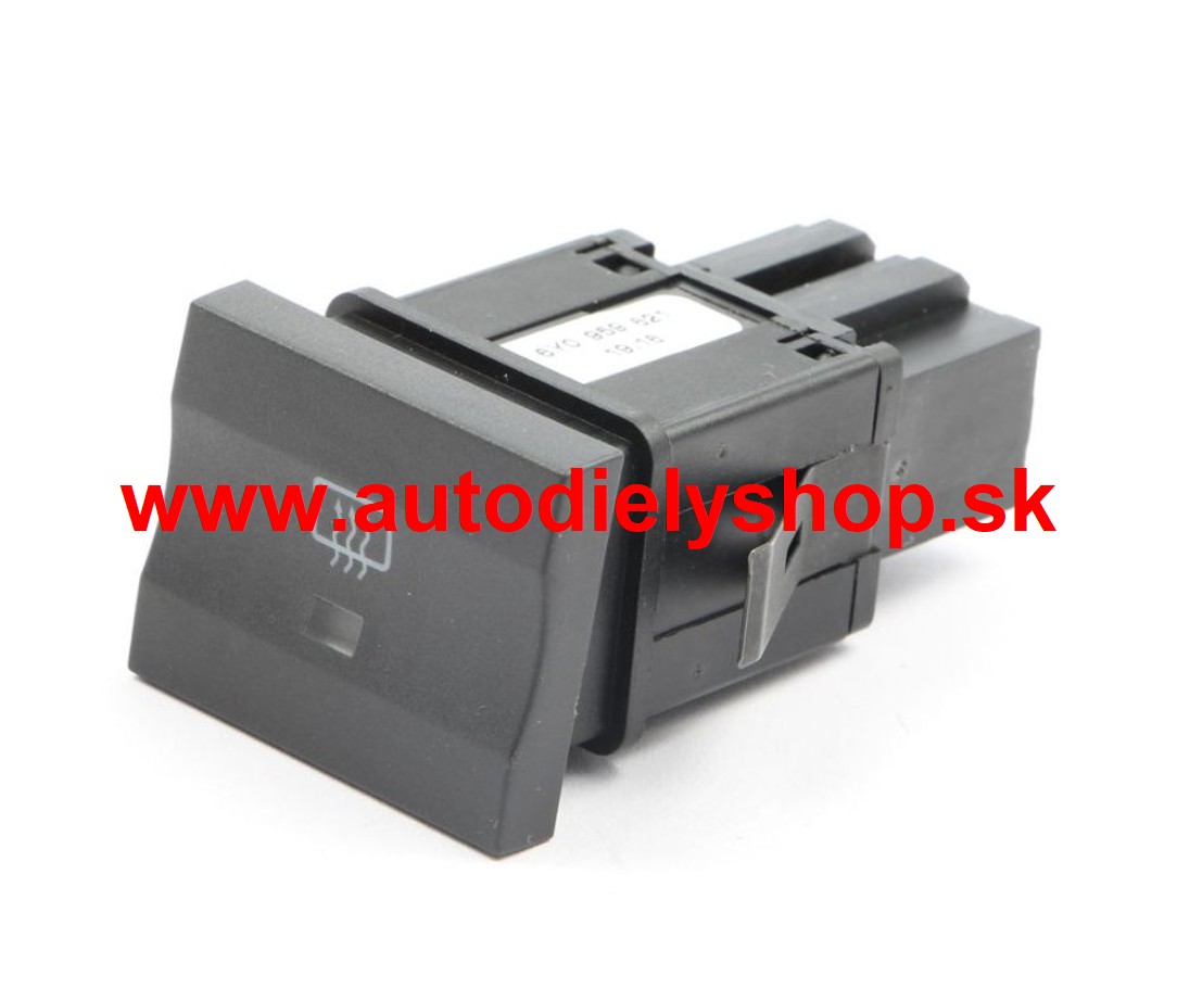 Škoda FABIA 9/99-7/04 spínač pre vyhrievanie zadného okna /ORIGINÁL/