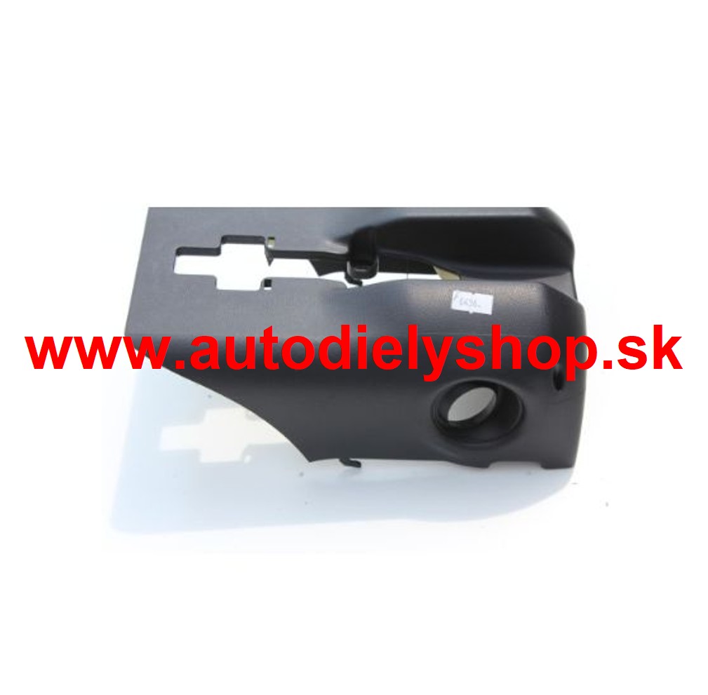 Škoda Fabia 9/99-7/04 spodný diel panelu pod volantom čierna satén /ORIGINÁL/