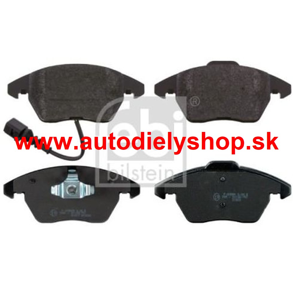 VW JETTA 04/10- Predné platničky /výrobca FEBI/