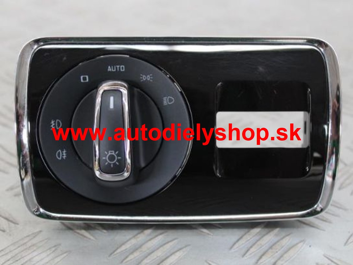 Škoda SUPERB II 5/2013- spínač ovládania svetiel /ORIGINÁL/