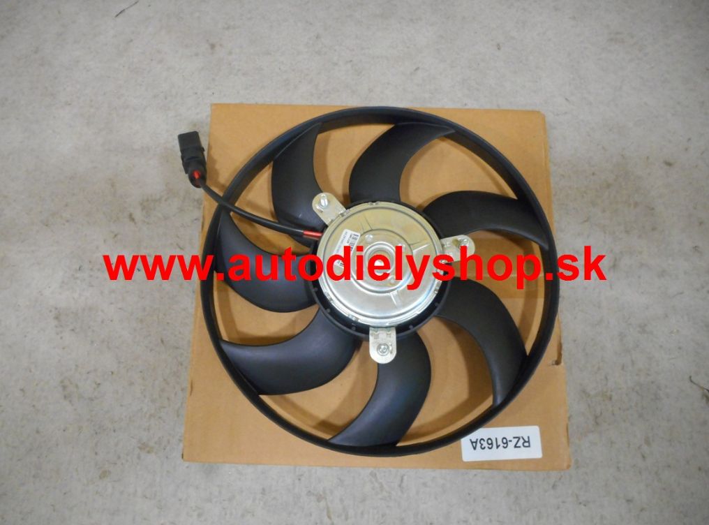 Škoda SUPERB II 5/2013- Ventilátor chladiča 295mm/150W /pravá strana/