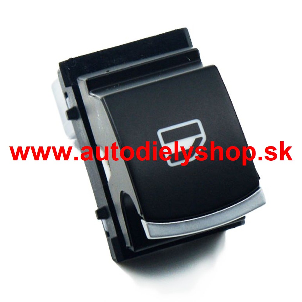 VW PASSAT "B6" 01/05- spínač sťahovania okien /chrómový/