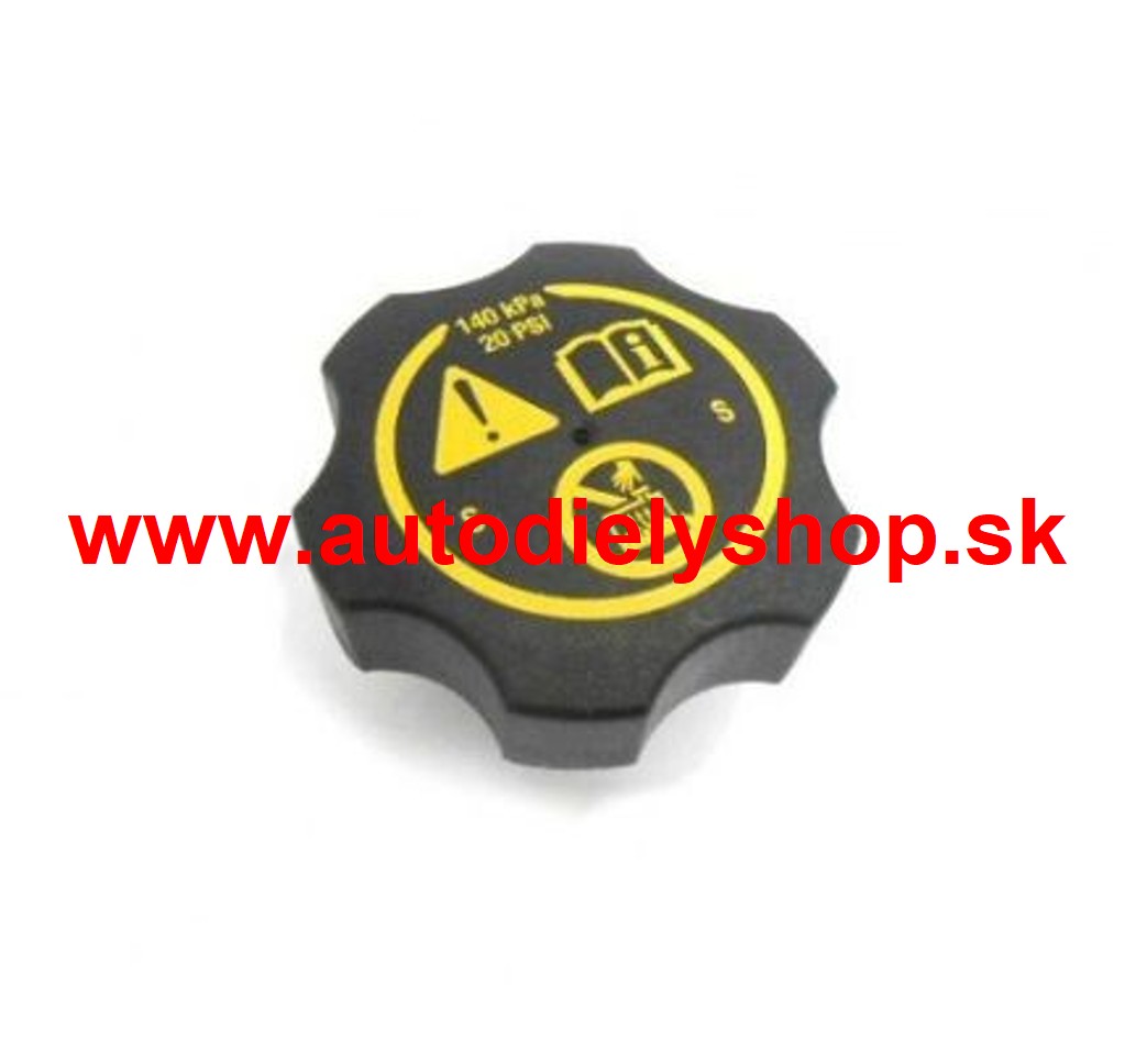 Chevrolet TRAX 2013- uzáver vyrovnávacej nádobky chladiacej kvapaliny