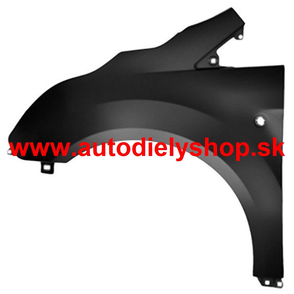 Ford TRANSIT CONNECT 9/2013- predný blatník s otvorom na smerovku ľavý 
