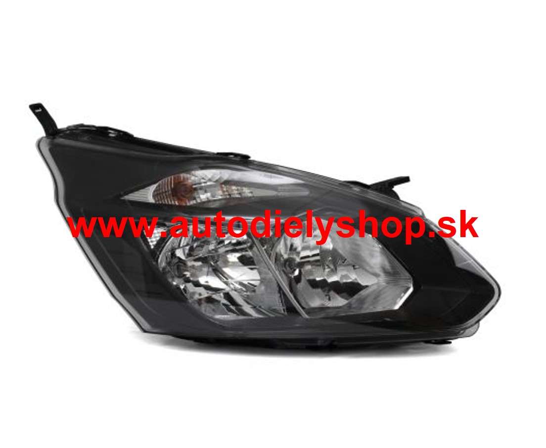 Ford TRANSIT CUSTOM 2012-  predné svetlo H15 + H7 el. ovládané pravé 