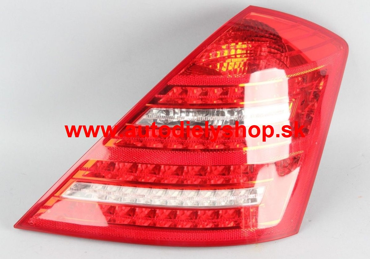 Mercedes W221 "S" 6/09-13 zadné svetlo LED pravé bez objímky /ORIGINÁL/