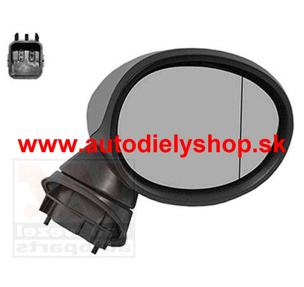 Mini COOPER F56 2014-  sp. zrkadlo el. ovládané vyhrievané pravé 