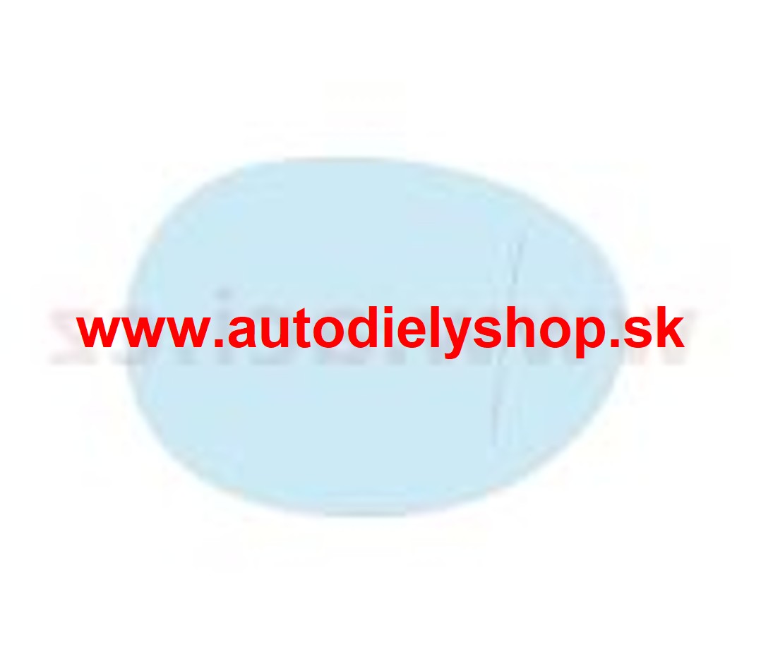 Mini COOPER F56 2014-   sklo sp. zrkadlá pravé 