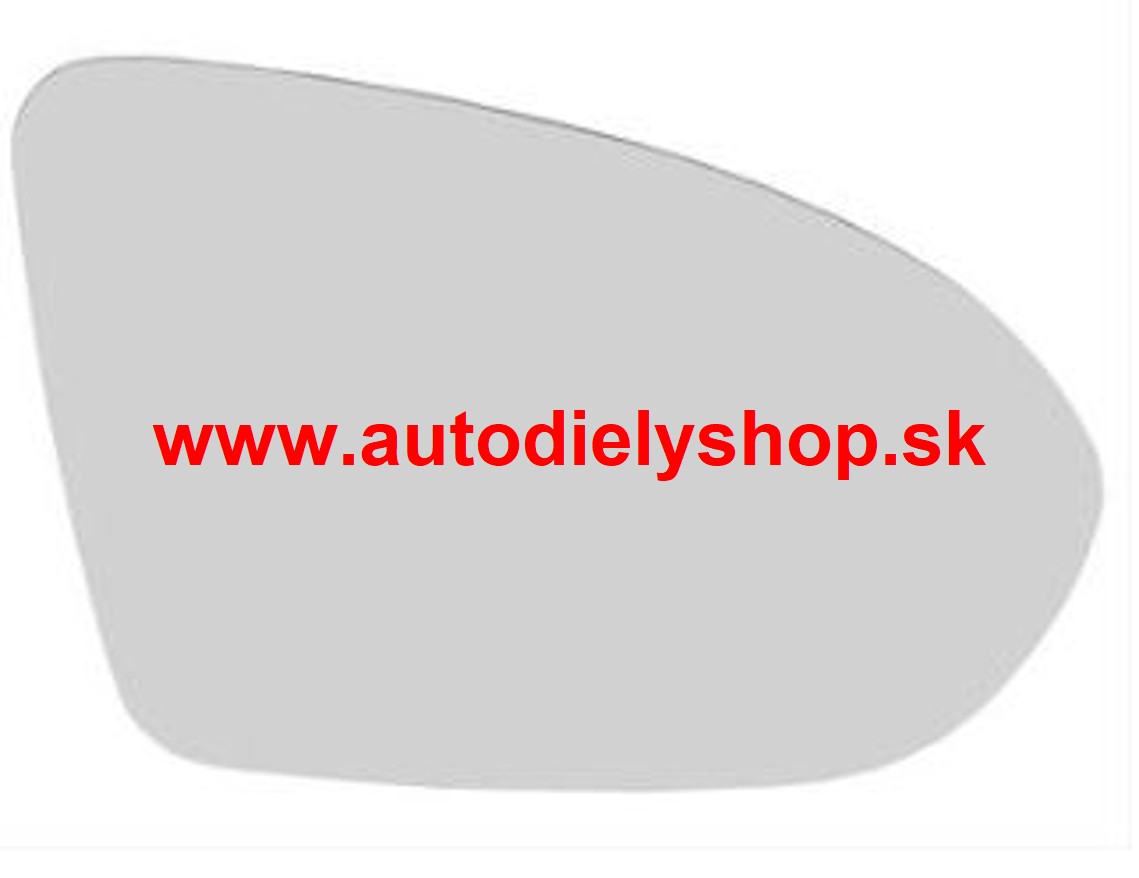 Opel ASTRA K 8/2015- sklo spätného zrkadla Pravé